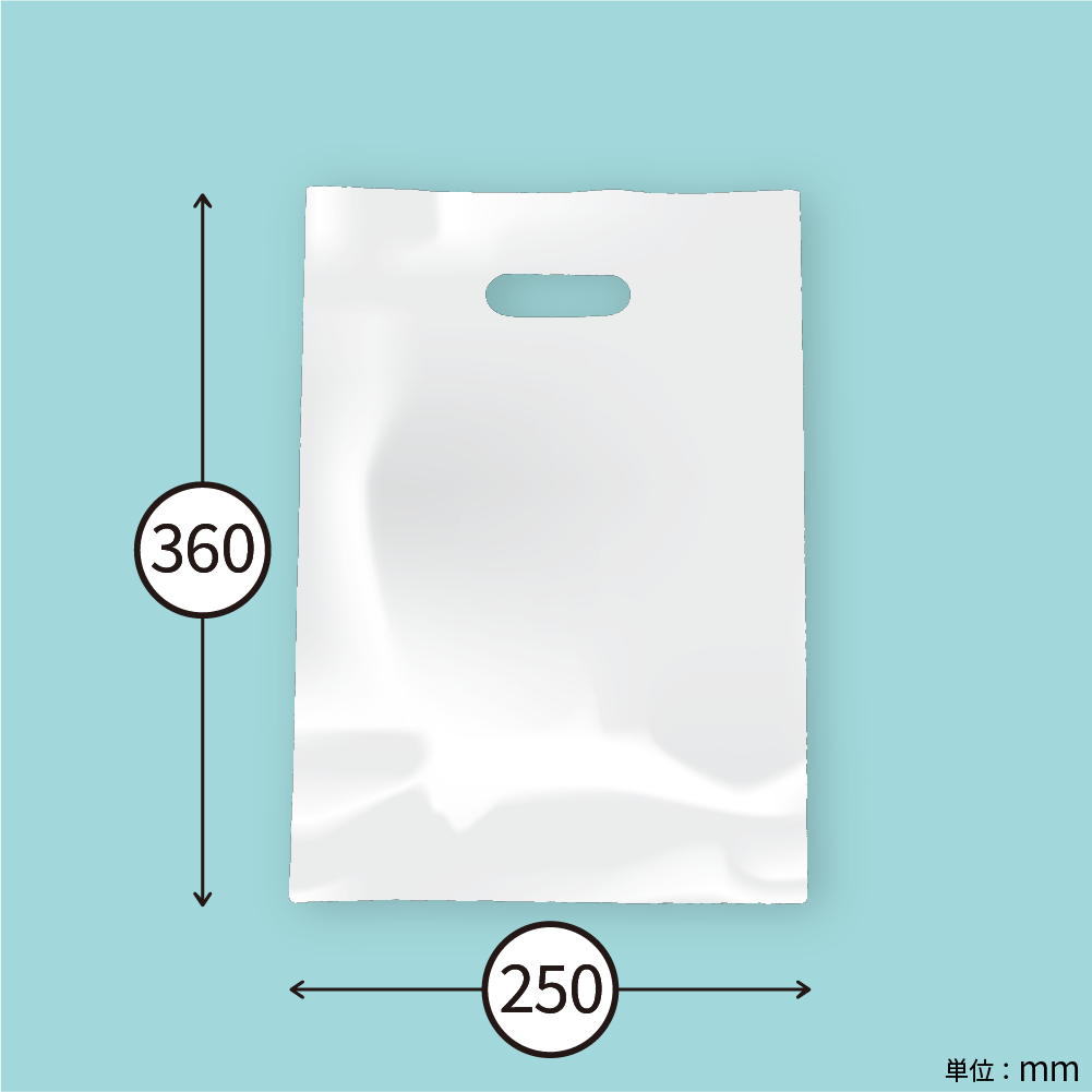 手穴ポリ袋B5サイズの画像3