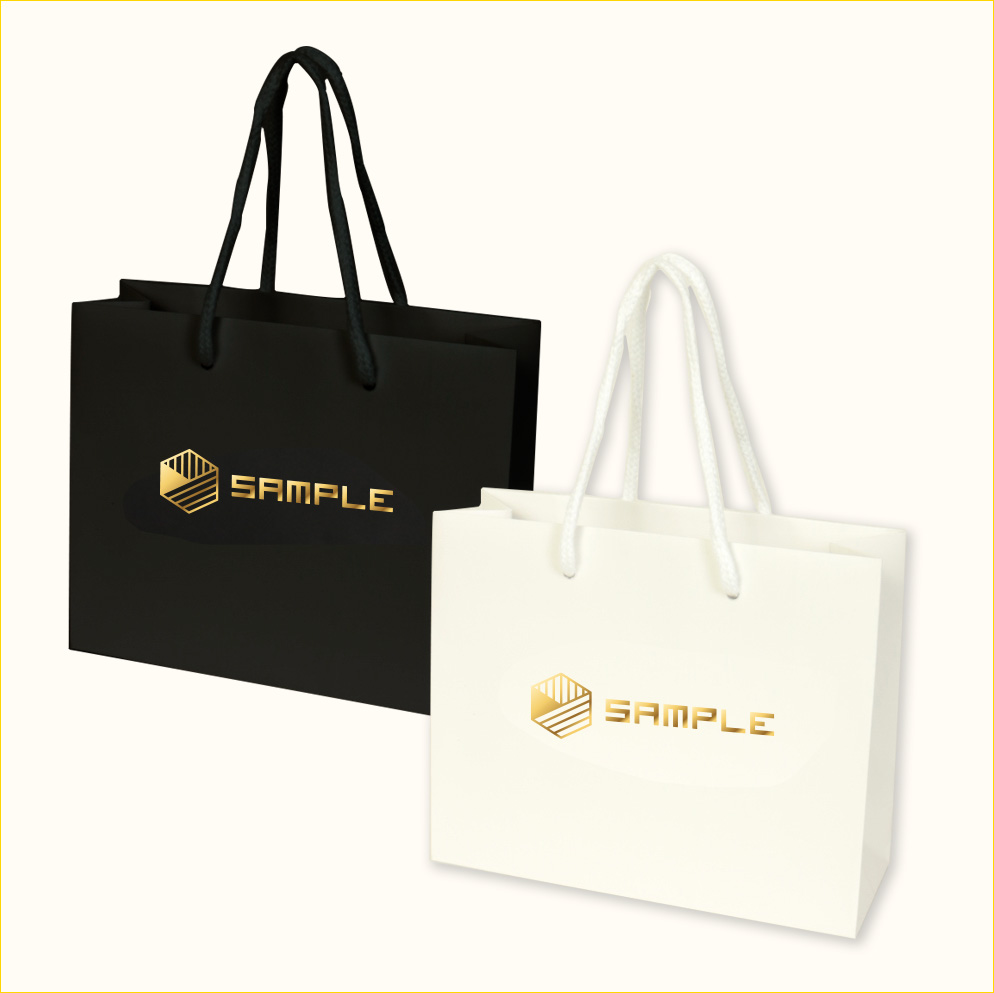 ワンポイント箔押し紙袋 Sサイズ