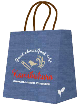 Illustrator初心者講座 刺繍のような表現の紙袋デザインの仕方