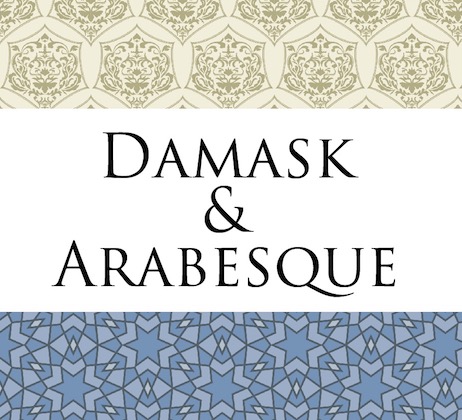 無料で使えるダマスク アラベスク素材 紙袋デザイン講座